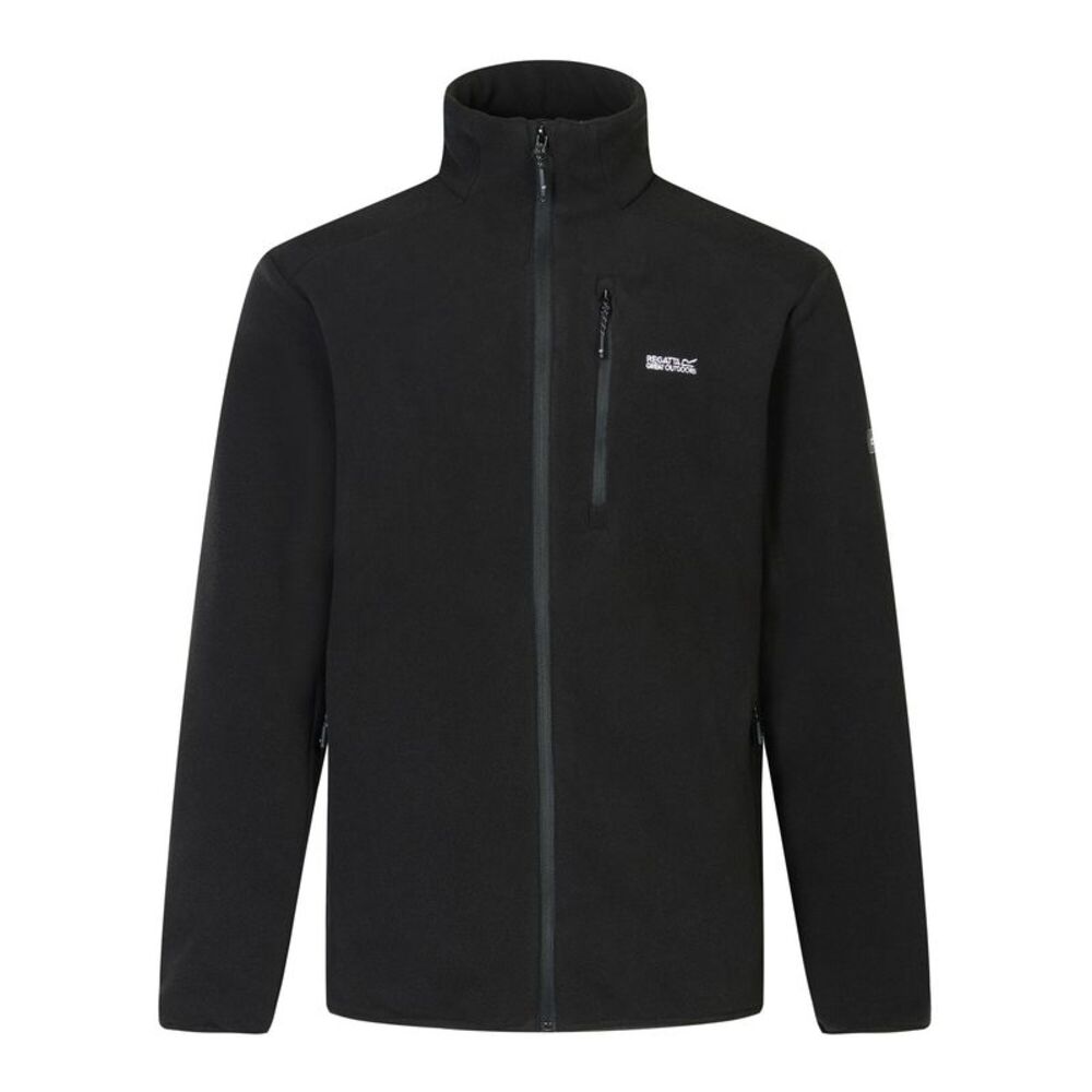 Regatta Mens Brinnden Full Zip Fleece / Black
